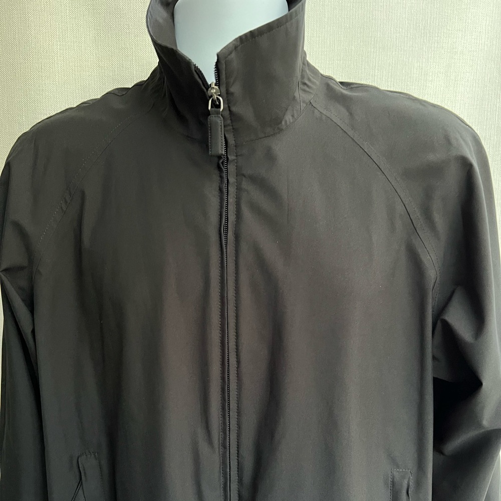 Men’s “PRADA” Black Zippered Jacket